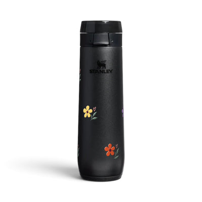 Garrafa Térmica Stanley Flowstate Spring 591ml Floral Club Black