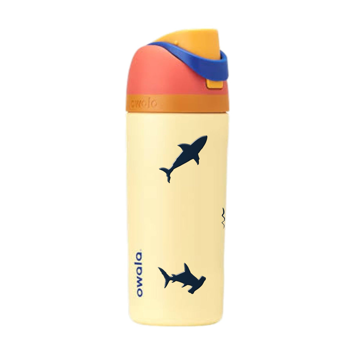 Garrafa Térmica Owala FreeSip 470ml Tubarões Misty Horizon