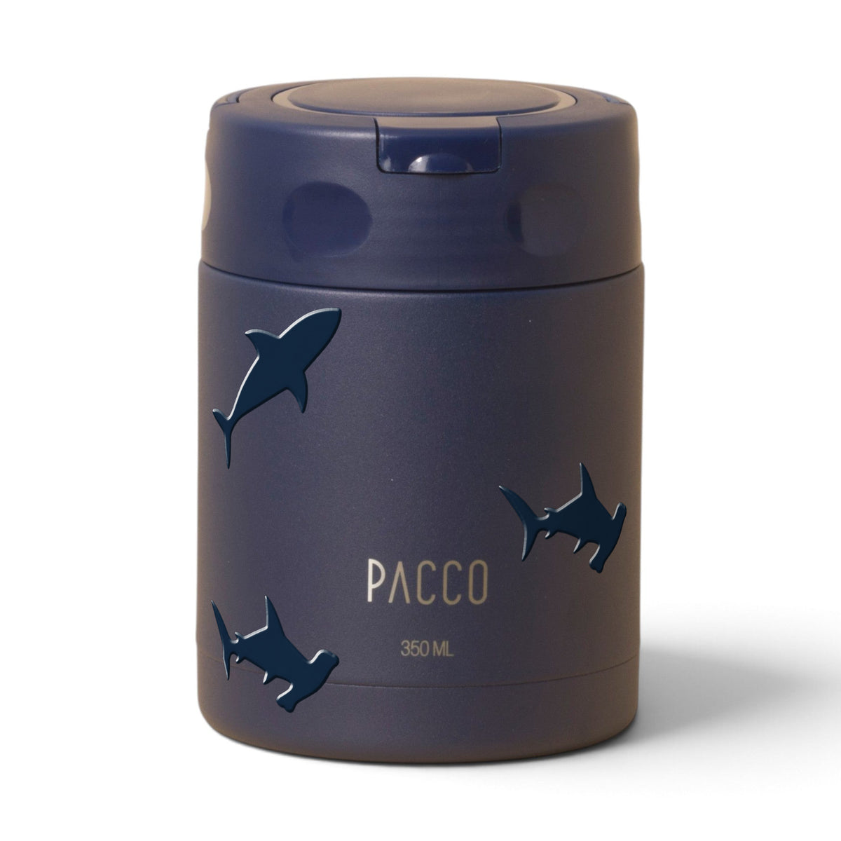 Pote Térmico PACCO FoodJar 350ml Tubarões Marinho