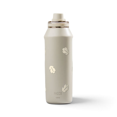 Garrafa Térmica PACCO Vyta 1200ml Folhas Creme Creme