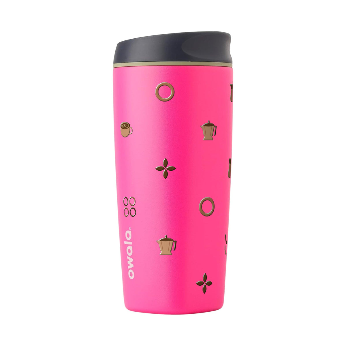 Copo Térmico Owala SmoothSip 600ml Coffee PINK WATERMELON