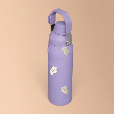 Garrafa Térmica Stanley Aerolight Fast Flow 710ml Folhas Creme Lavender