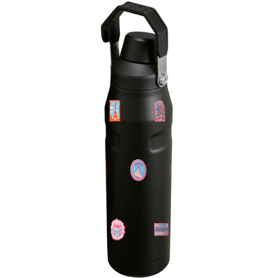 Garrafa Térmica Stanley Aerolight Fast Flow 1,1L Selos de Viagem Matte Black