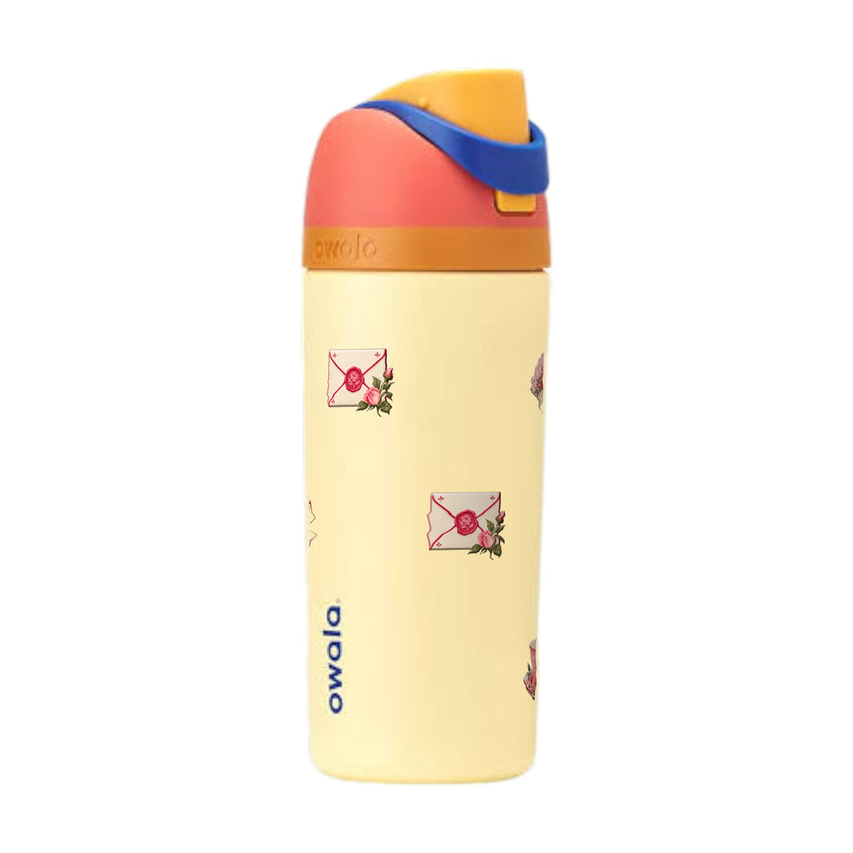 Garrafa Térmica Owala FreeSip 470ml Rosé Romântico Misty Horizon
