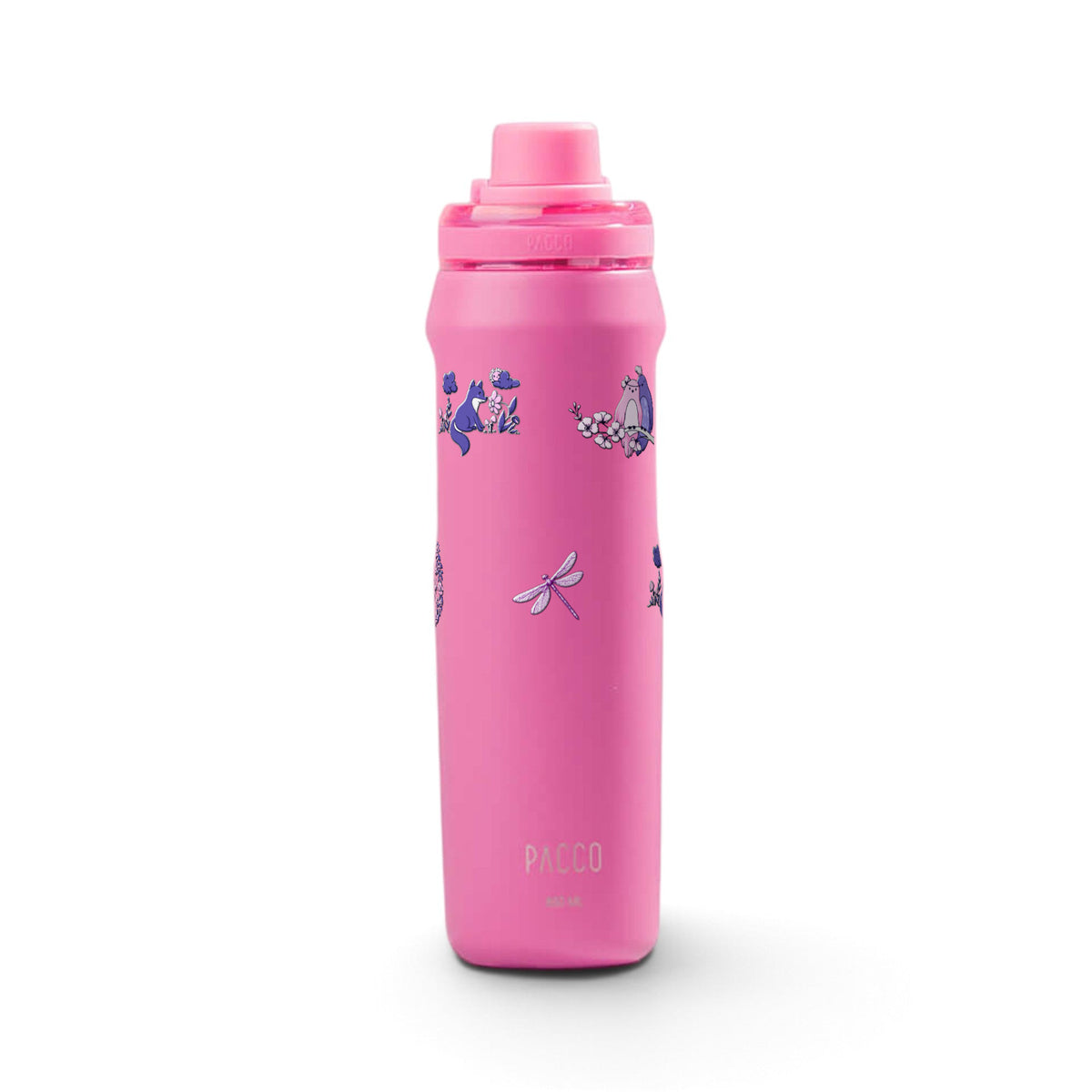 Garrafa Térmica PACCO Vyta 650ml Natureza Lilás Chiclete