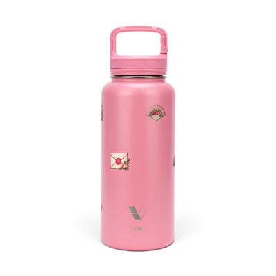 Garrafa Térmica Versity ColdKeeper 950ml Rosé Romântico Rosa Chiclete