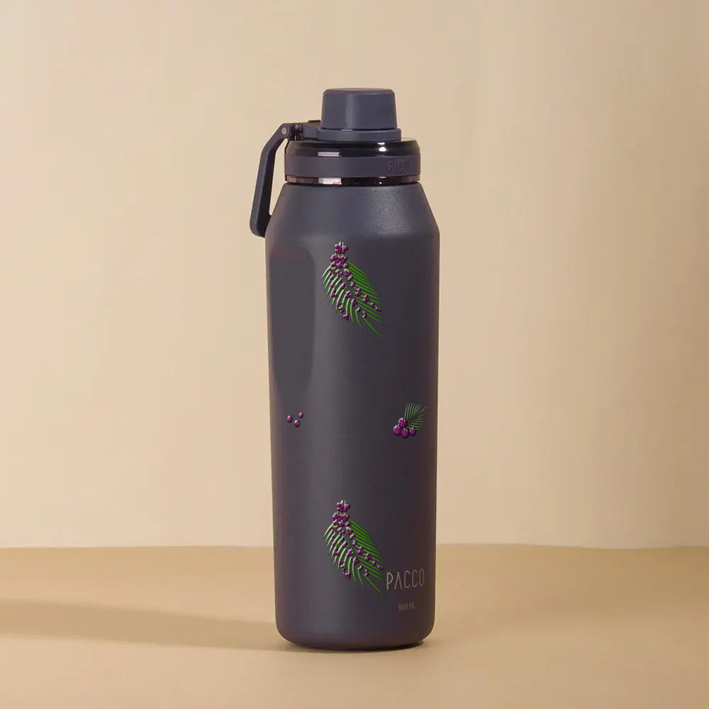 Garrafa Térmica PACCO Vyta 950ml Açaí Açai, foto de estúdio