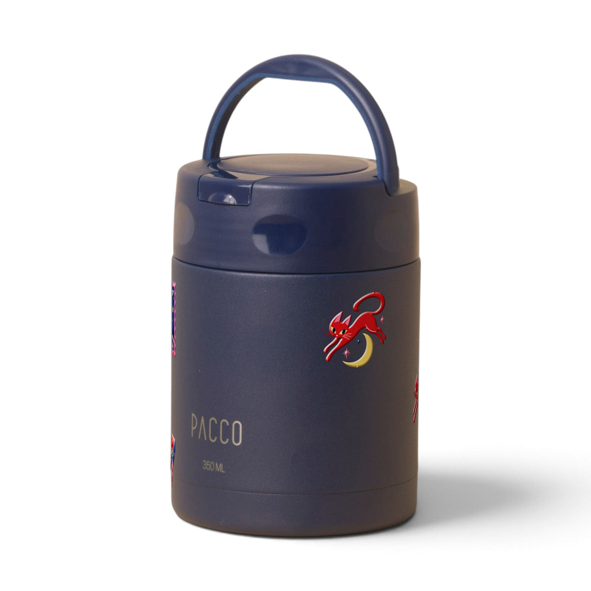 Pote Térmico PACCO FoodJar 350ml After Hours Marinho, frente