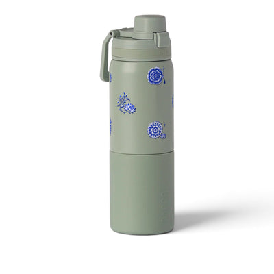 Garrafa Térmica PACCO Nexa 600ml Porcelana de Coalas Aqua Grey, frente