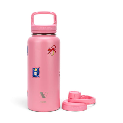 Garrafa Térmica Versity ColdKeeper 950ml After Hours Rosa Chiclete, frente