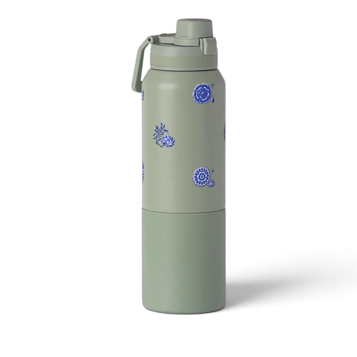Garrafa Térmica PACCO Nexa 1000ml Porcelana de Coalas Aqua Grey, frente