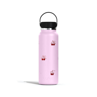 Garrafa Térmica Tuyo 1200ml Cereja Pop Lilás, frente