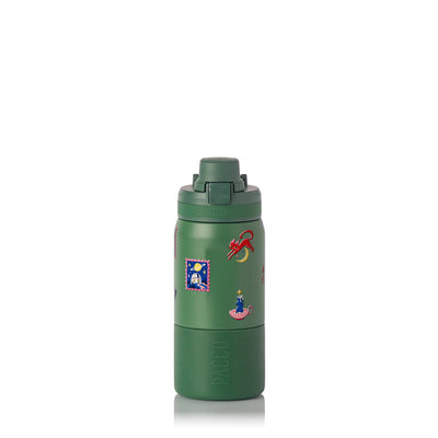 Garrafa Térmica PACCO Nexa 440ml After Hours Verde Militar, frente