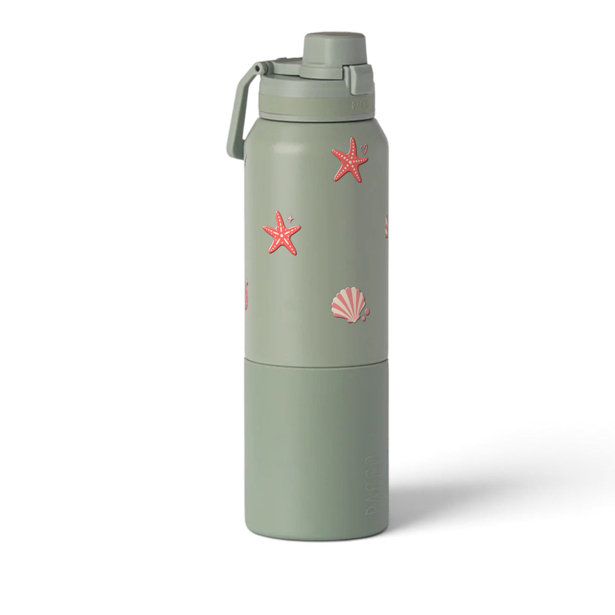Garrafa Térmica PACCO Nexa 1000ml Ocean Blush Aqua Grey, frente