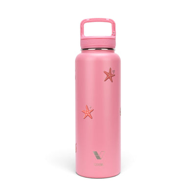 Garrafa Térmica Versity ColdKeeper 1200ml Ocean Blush Rosa Chiclete, frente
