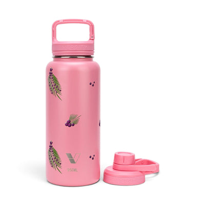 Garrafa Térmica Versity ColdKeeper 950ml Açaí Rosa Chiclete, frente