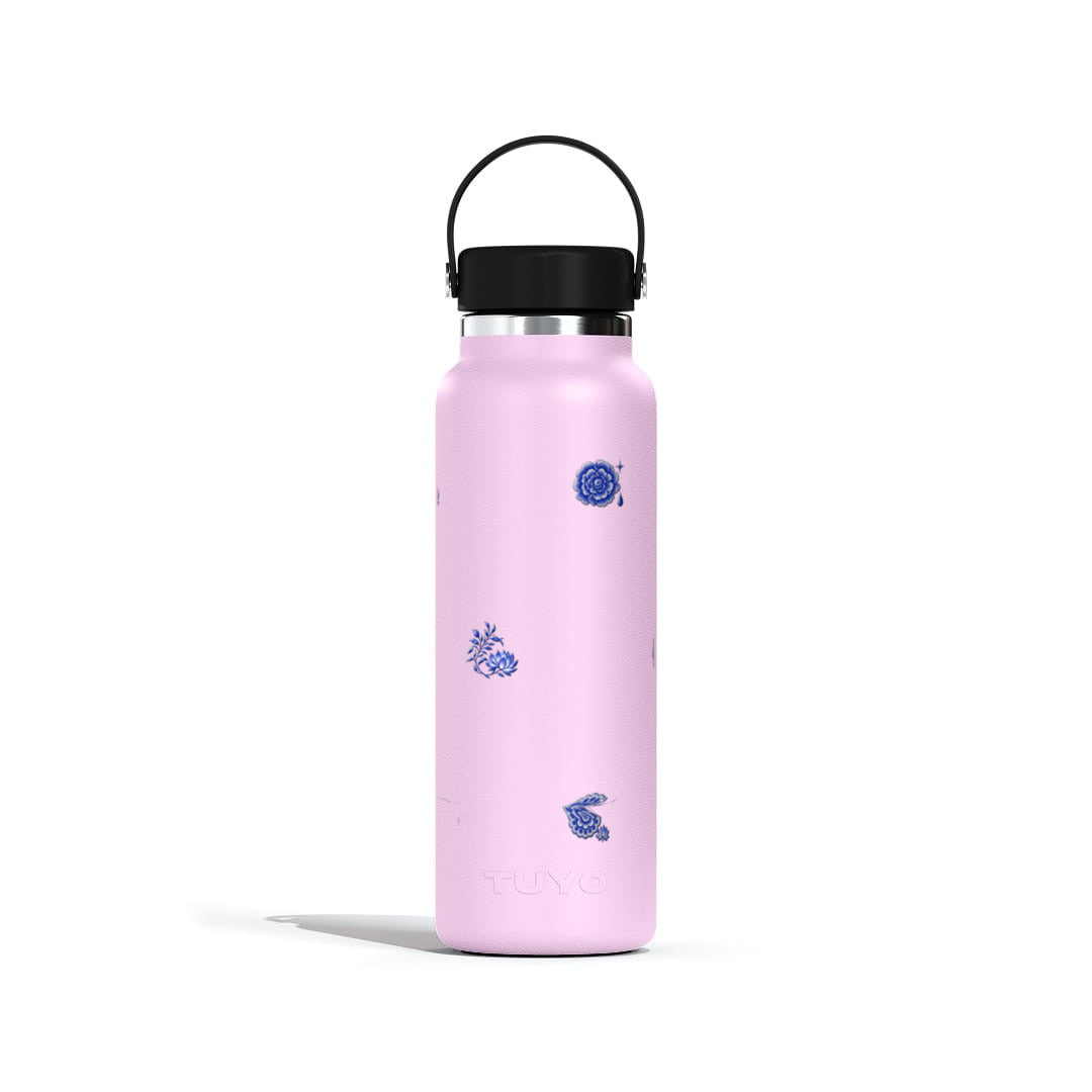 Garrafa Térmica Tuyo 1200ml Porcelana de Coalas Lilás, frente