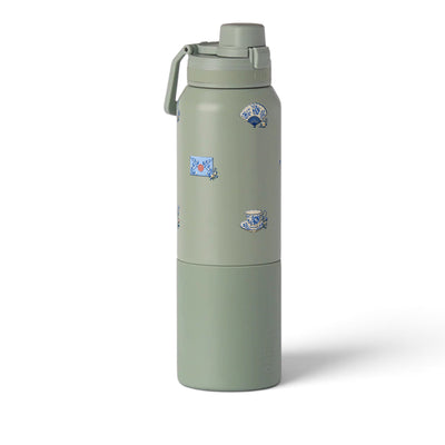 Garrafa Térmica PACCO Nexa 1000ml Porcelana Azul Aqua Grey, frente