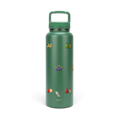 Garrafa Térmica Versity ColdKeeper 1200ml Frutas Verde, frente