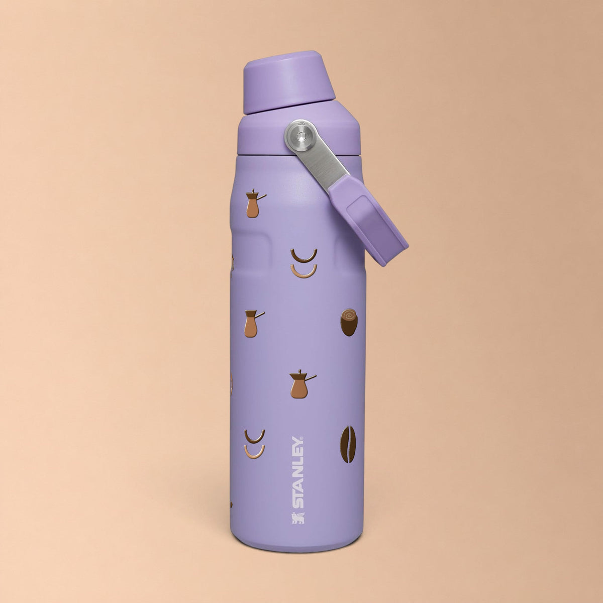 Garrafa Térmica Stanley Aerolight Fast Flow 710ml Coffee Lavender, frente