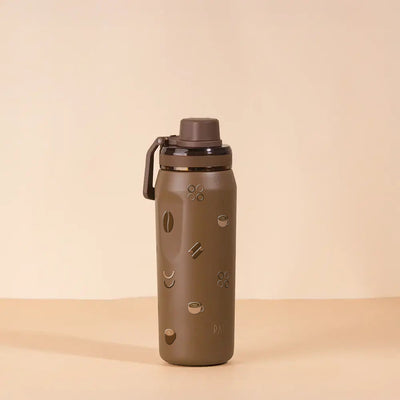 Garrafa Térmica PACCO Vyta 500ml Coffee Chocolate, foto de estúdio