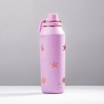 Garrafa Térmica PACCO Vyta 1200ml Ocean Blush Lilás, foto de estúdio