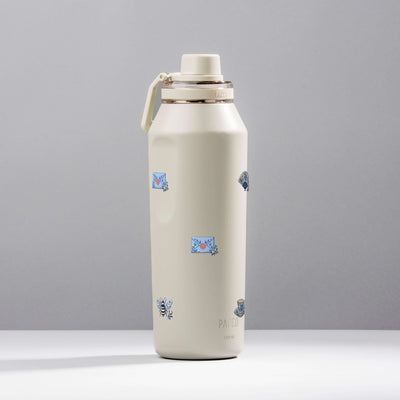 Garrafa Térmica PACCO Vyta 1200ml Porcelana Azul Creme, foto de estúdio