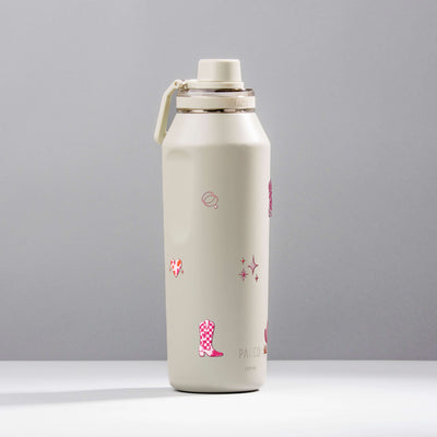 Garrafa Térmica PACCO Vyta 1200ml Country Rosa Creme, foto de estúdio