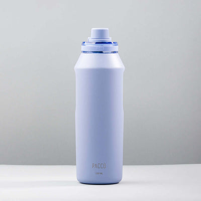 Garrafa Térmica PACCO Vyta 1200ml em aço inoxidável, alta performance térmica para bebidas frias e quentes, design elegante.