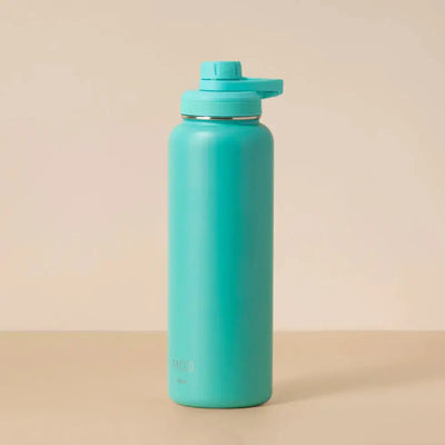 Garrafa Térmica PACCO Hydrav2 1200ml verde em fundo neutro, ideal para manter bebidas frias ou quentes por longos períodos.