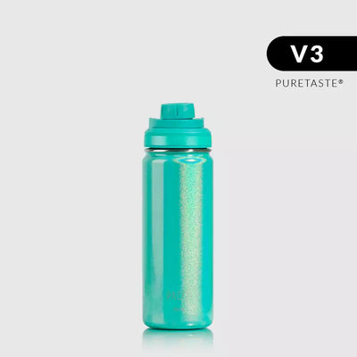 Garrafa Térmica PACCO Hydra V3 500ml PURETASTE® | PEDRAS PRECIOSAS em design sofisticado e inovador, ideal para preservar sabores puros.