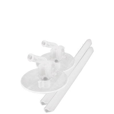 Kit de Canudo de reposição Thermos Original para garrafa FUNTAINER® 12oz. Inclui 2 canudos de silicone e 2 hastes rígidas. Prático e higiênico.