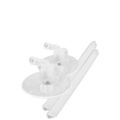 Kit de Canudo de reposição Thermos Original para garrafa FUNTAINER® 12oz. Inclui 2 canudos de silicone e 2 hastes rígidas. Prático e higiênico.