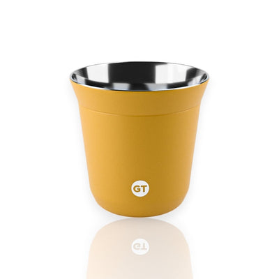 Copo Térmico Goldentec Espresso 80ml com acabamento Powder Coating e segurança BPA livre, ideal para café ou chá.