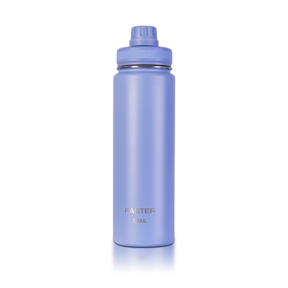 Garrafa Térmica Faster - 1200ml em aço inoxidável 18/8 com isolamento térmico, mantém bebidas quentes por 12h e frias por 24h.