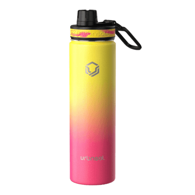 Garrafa Térmica Urbnsol 650ml - Tradicional com design moderno, mantendo bebidas quentes por 12h e frias por 24h.