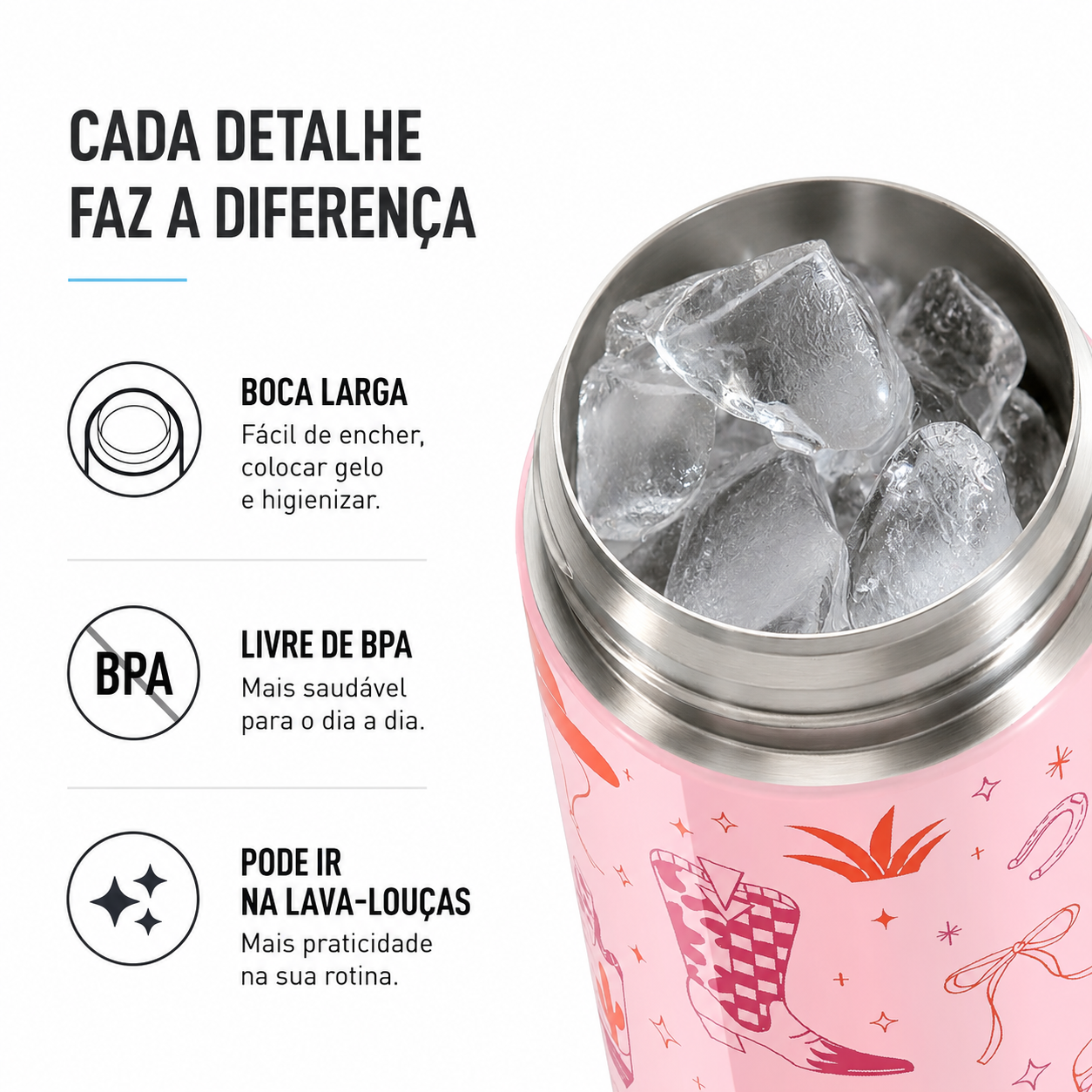 Garrafa Térmica Thermos Funtainer F411 - 470ml