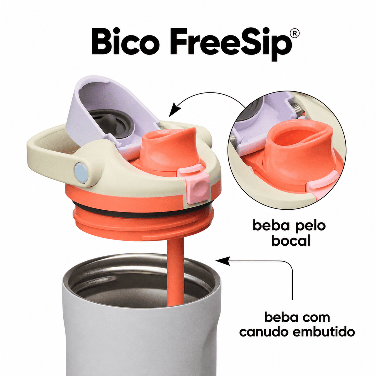Garrafa Térmica Owala FreeSip Sway - 887ml