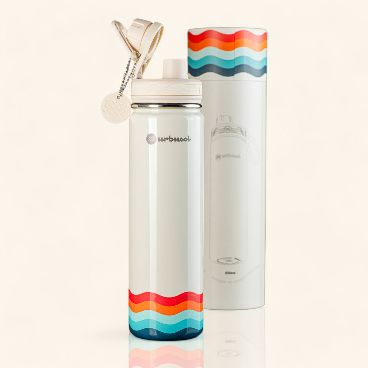 Garrafa Térmica Urbnsol 650ml - Core e Waves