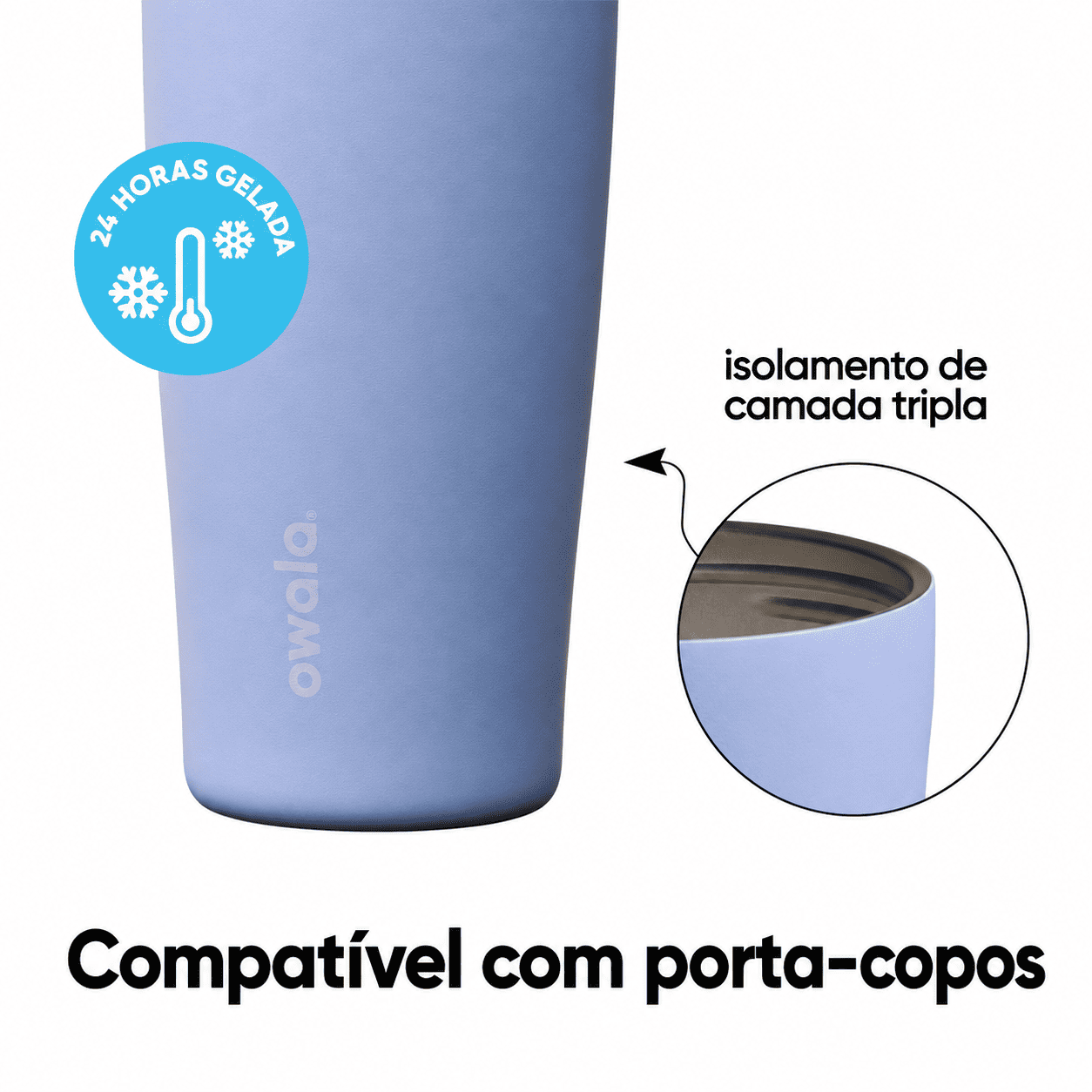 Garrafa Térmica Owala FreeSip Sway - 1185ml