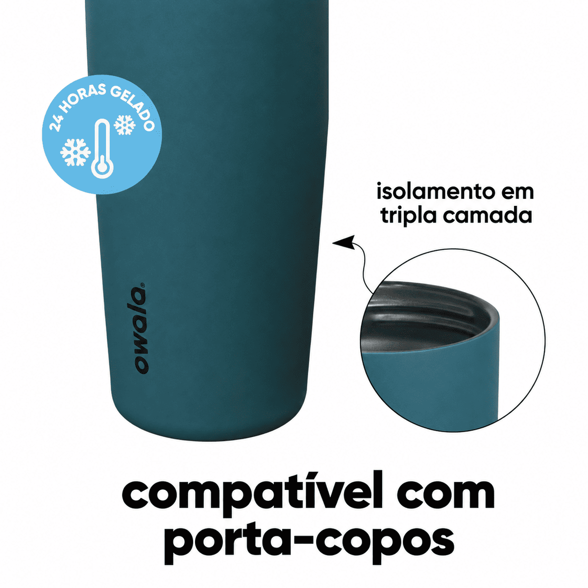 Garrafa Térmica Owala FreeSip Sway - 887ml