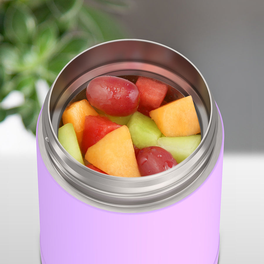 Pote Térmico Thermos Funtainer 470 ml Lilac, vista de cima