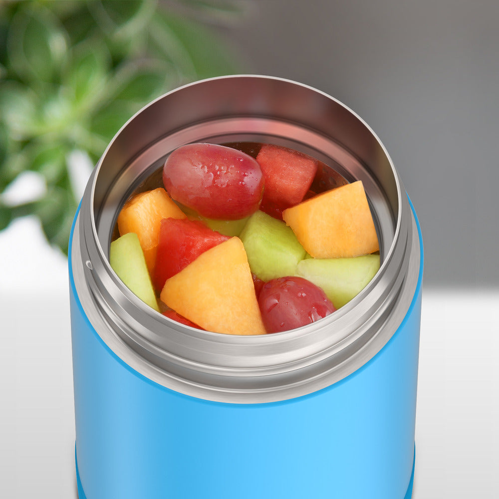 Pote Térmico Thermos Funtainer 470 ml Azul Eletrizante, vista de cima