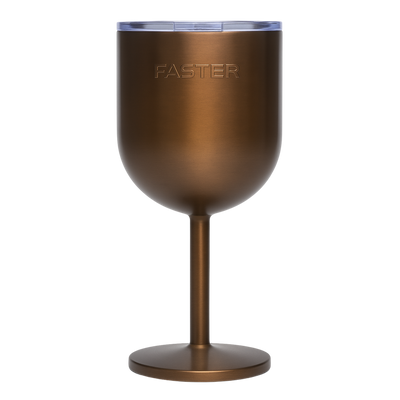 Taça Térmica para drinks Faster - 500ml em aço inoxidável, ideal para manter bebidas geladas por até 4 horas.