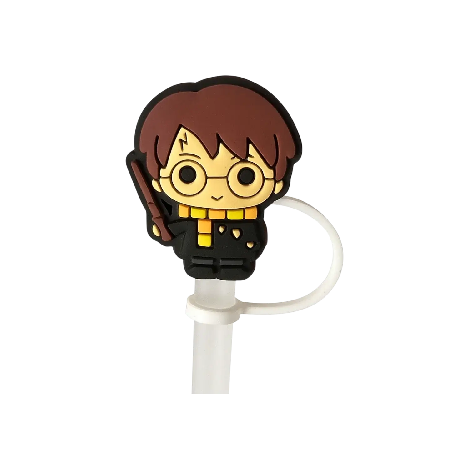 Protetor de Canudo Quencher - Variados com personagem estilizado em silicone