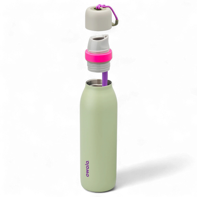 Garrafa Térmica Owala Twist - 532ml | 18oz com design inteligente e bico FreeSip™ 2 em 1, ideal para hidratação prática e higiênica.