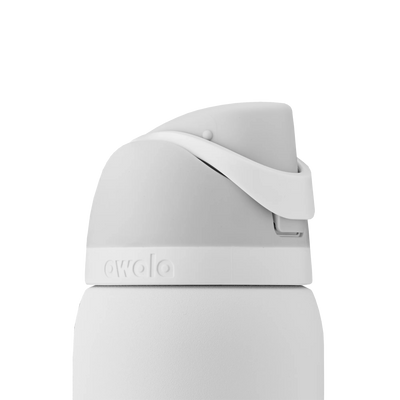 Garrafra Térmica Owala FreeSip - 946ml | 32oz, tampa cinza com design inteligente e bico patenteado FreeSip™