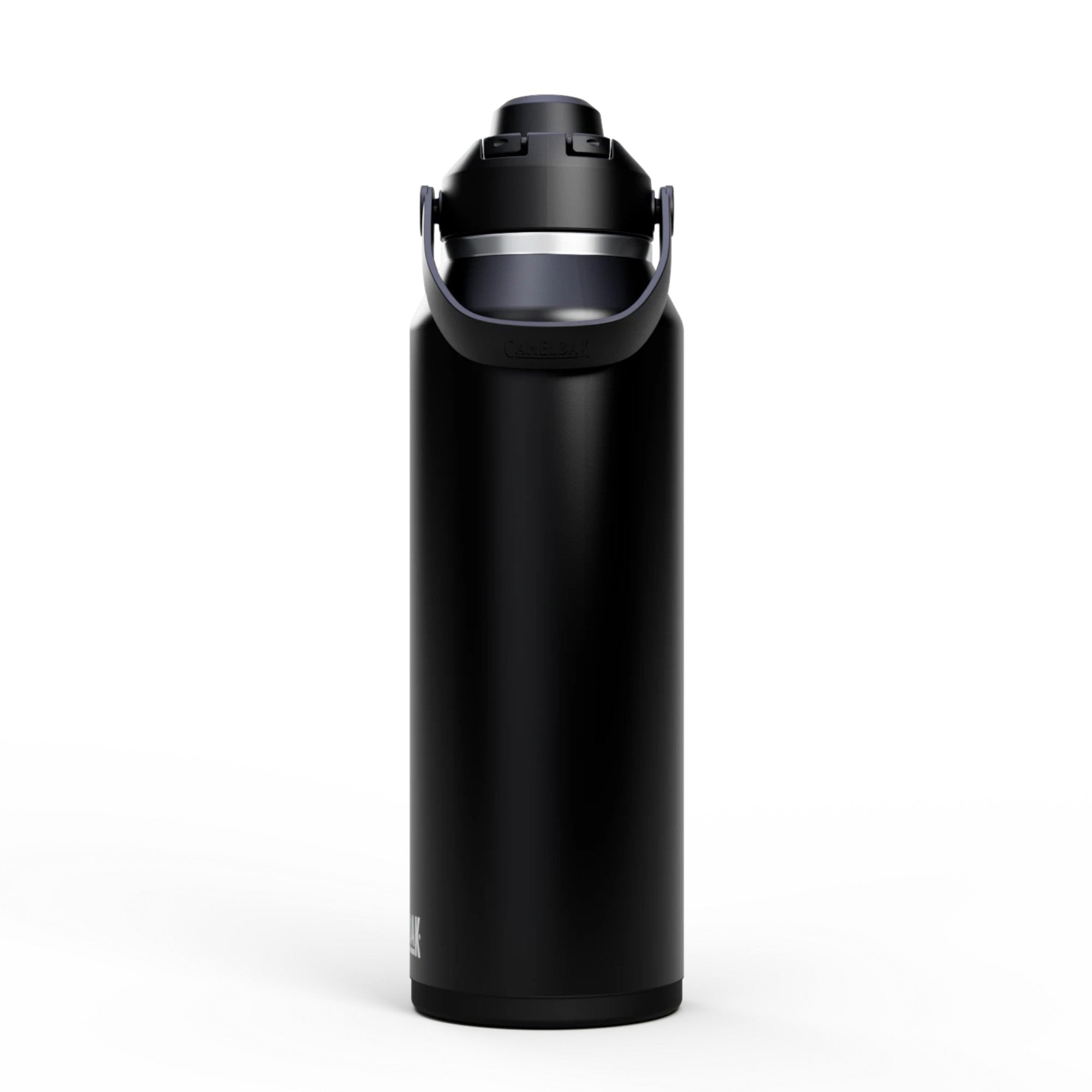 Garrafa Térmica Thrive Camelbak 1,18L em preto, ideal para atividades ao ar livre e hidratação prolongada.