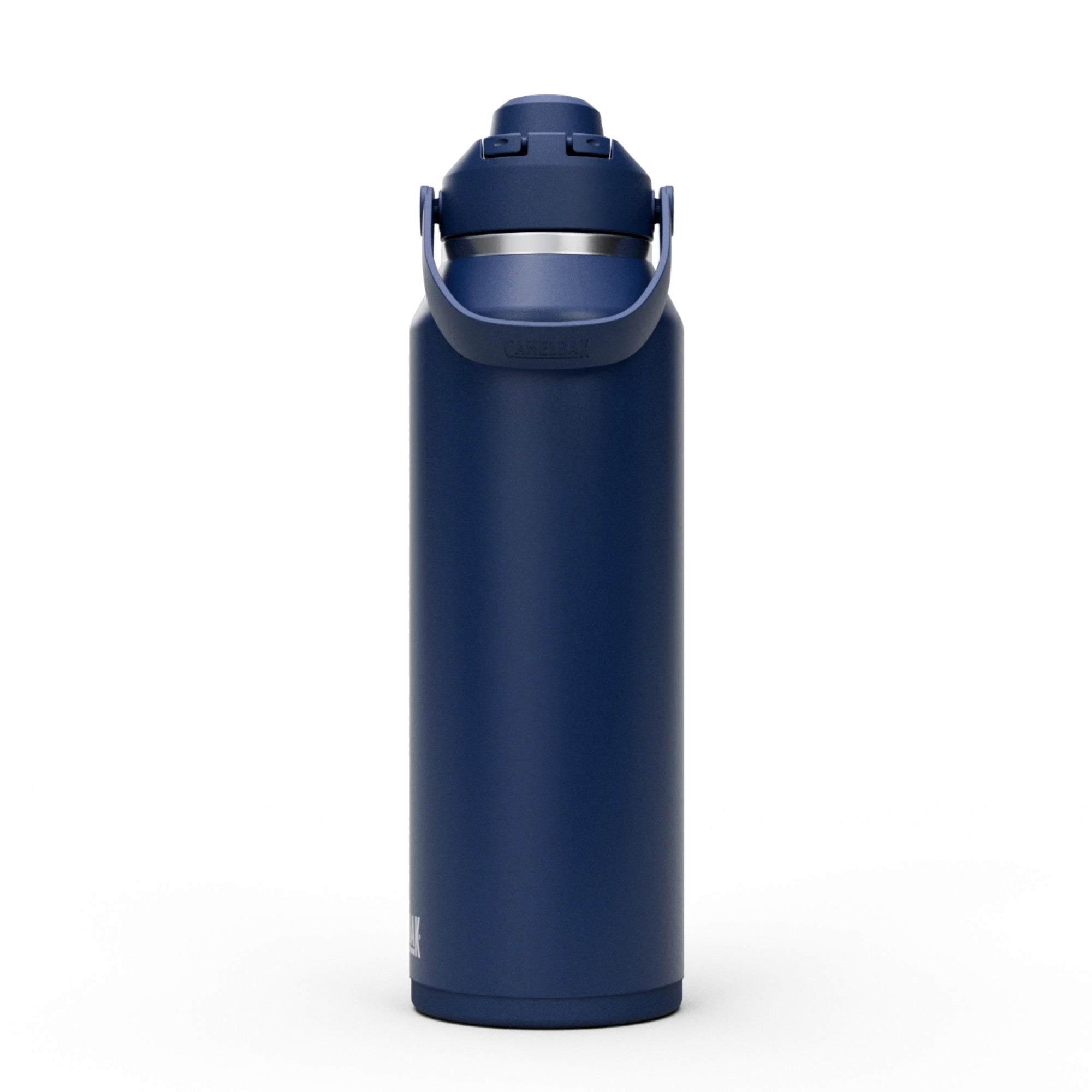 Garrafa Térmica Thrive Camelbak 1,18L em cor azul, ideal para atividades outdoor e treinos intensos.