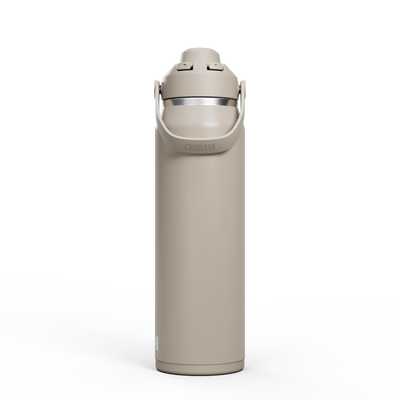 Garrafa Térmica Thrive Camelbak 946ml em tom bege, ideal para transporte diário e desempenho térmico confiável.